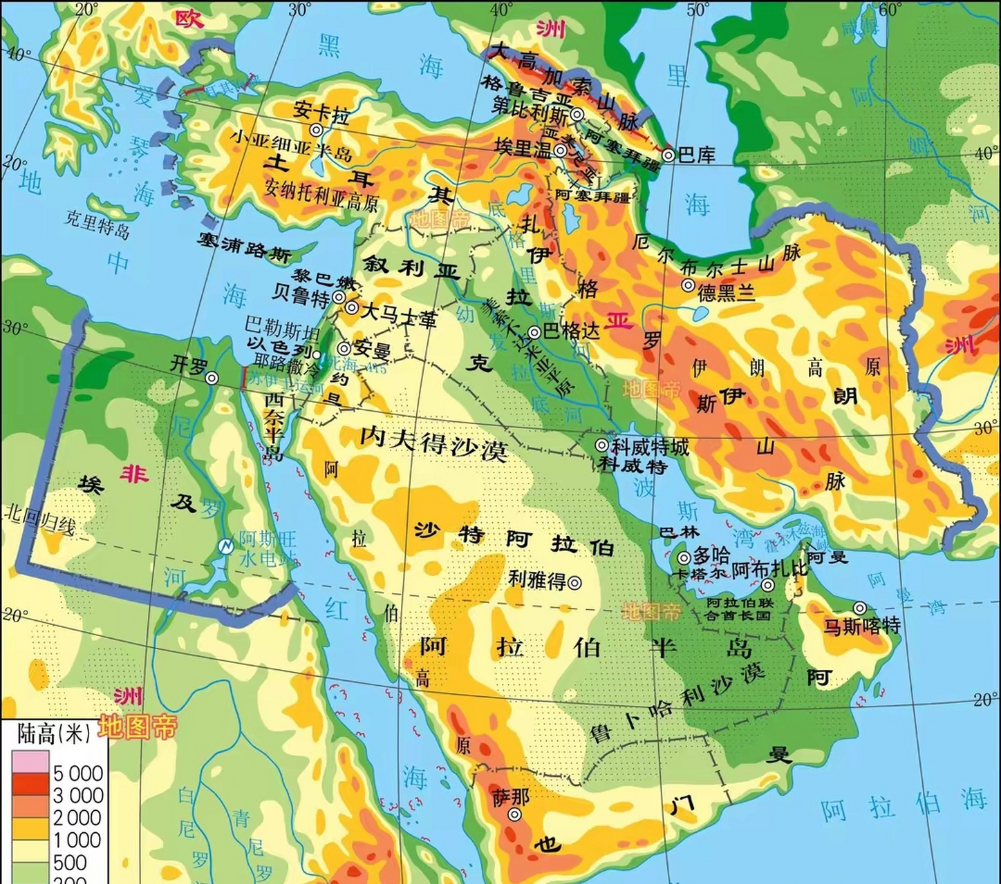 东胜神洲 地图图片