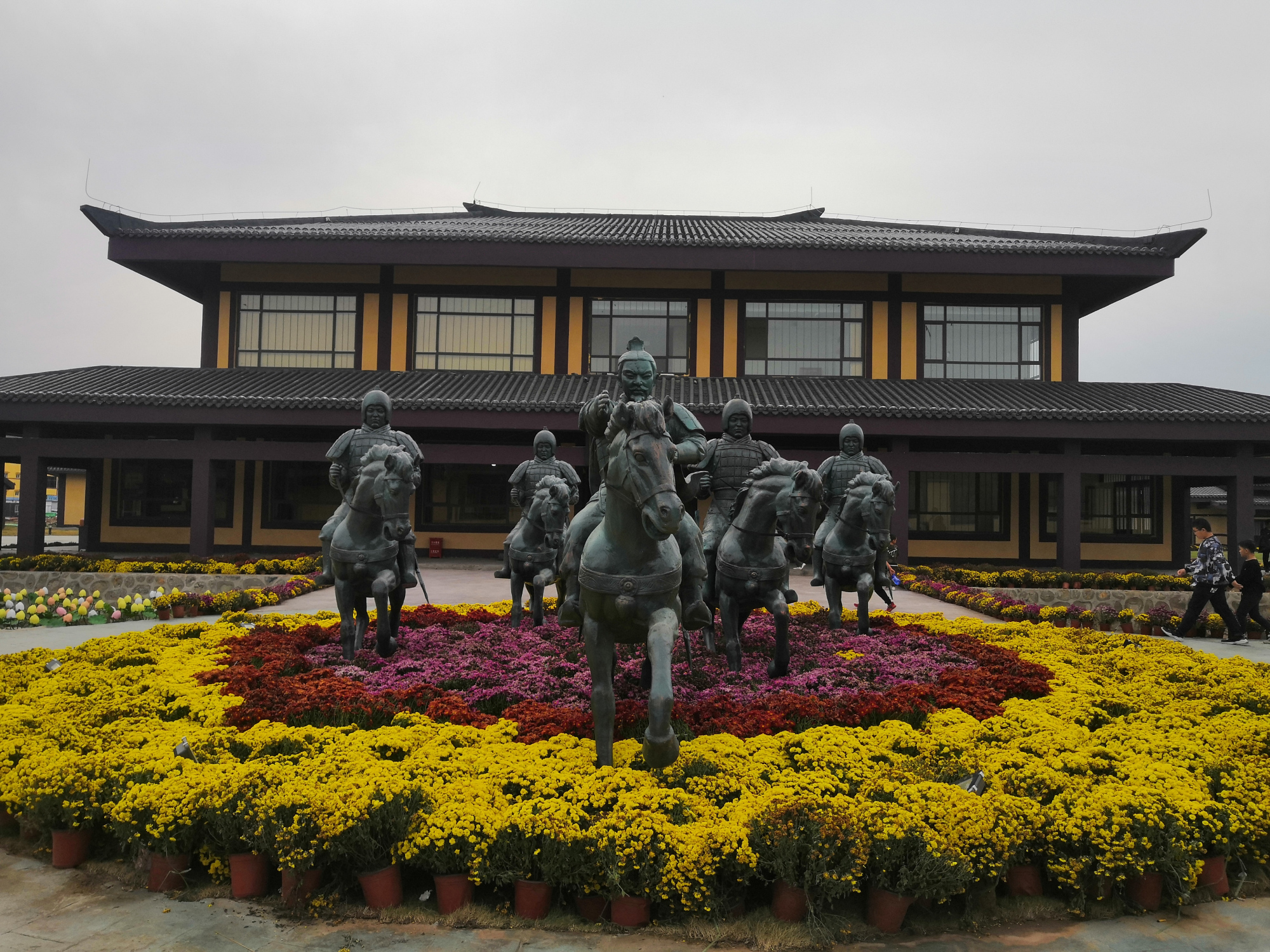 广平县赵王城滑雪馆图片