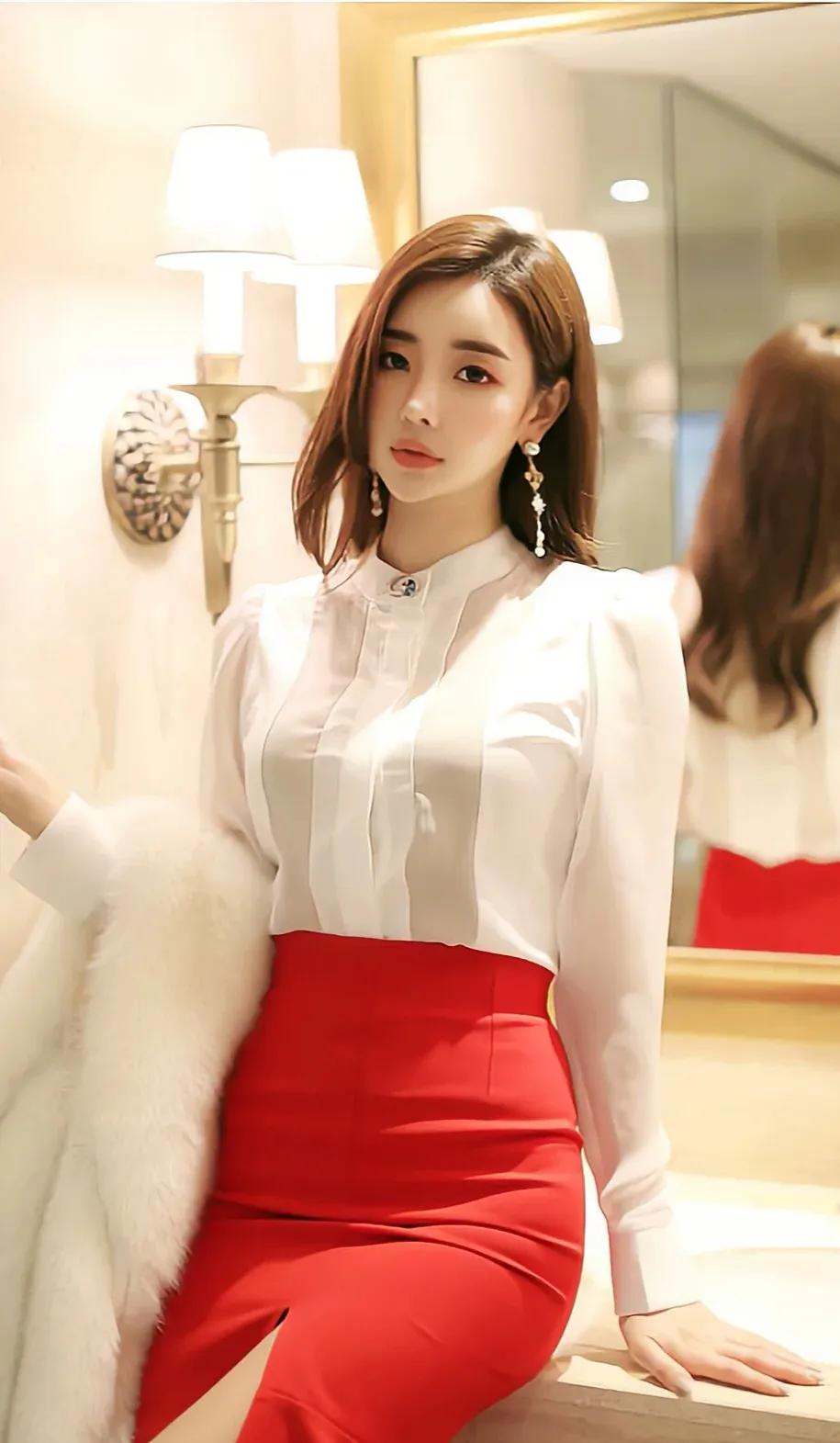 韩国美女朴多贤眉目如画,娇艳如花,美不胜收