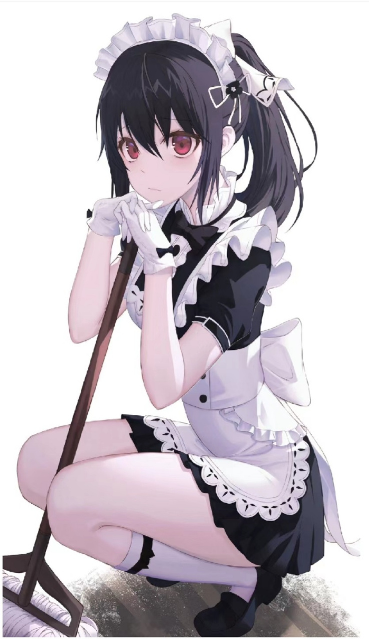 动漫壁纸# #二次元女仆