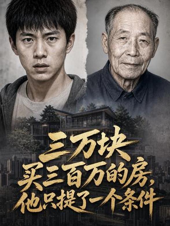 三万块买三百万的房，他只提了一个条件