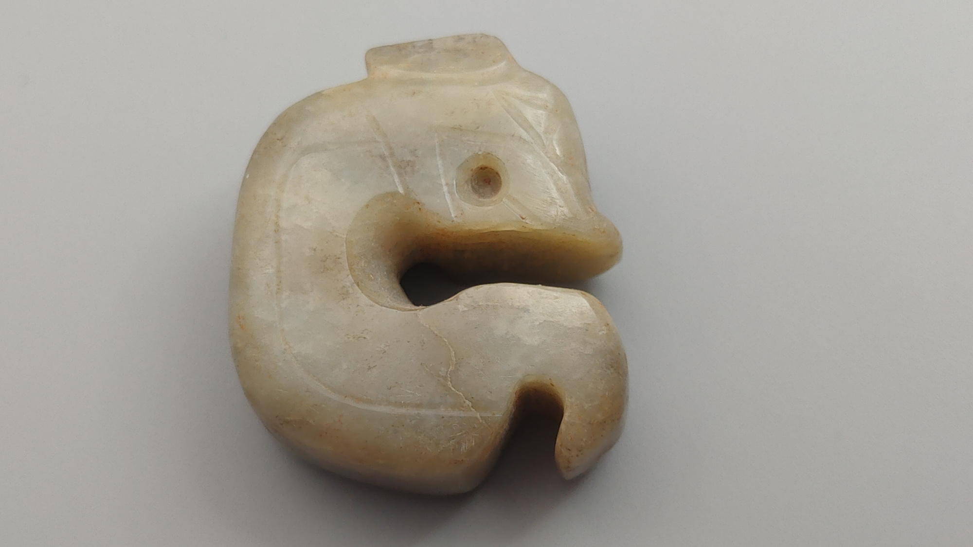 馆藏殷商圆雕雌性玉龙鉴赏与辨伪干货分享