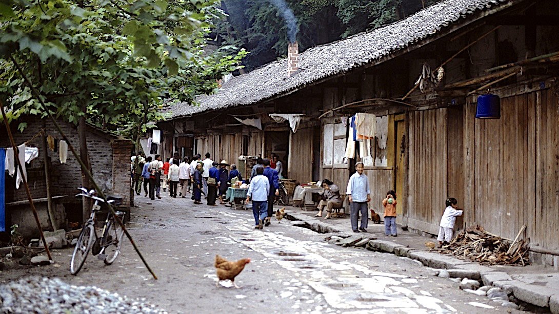 安逸!1985年四川都江堰绝版老照片,生活气息浓郁,张张值得珍藏