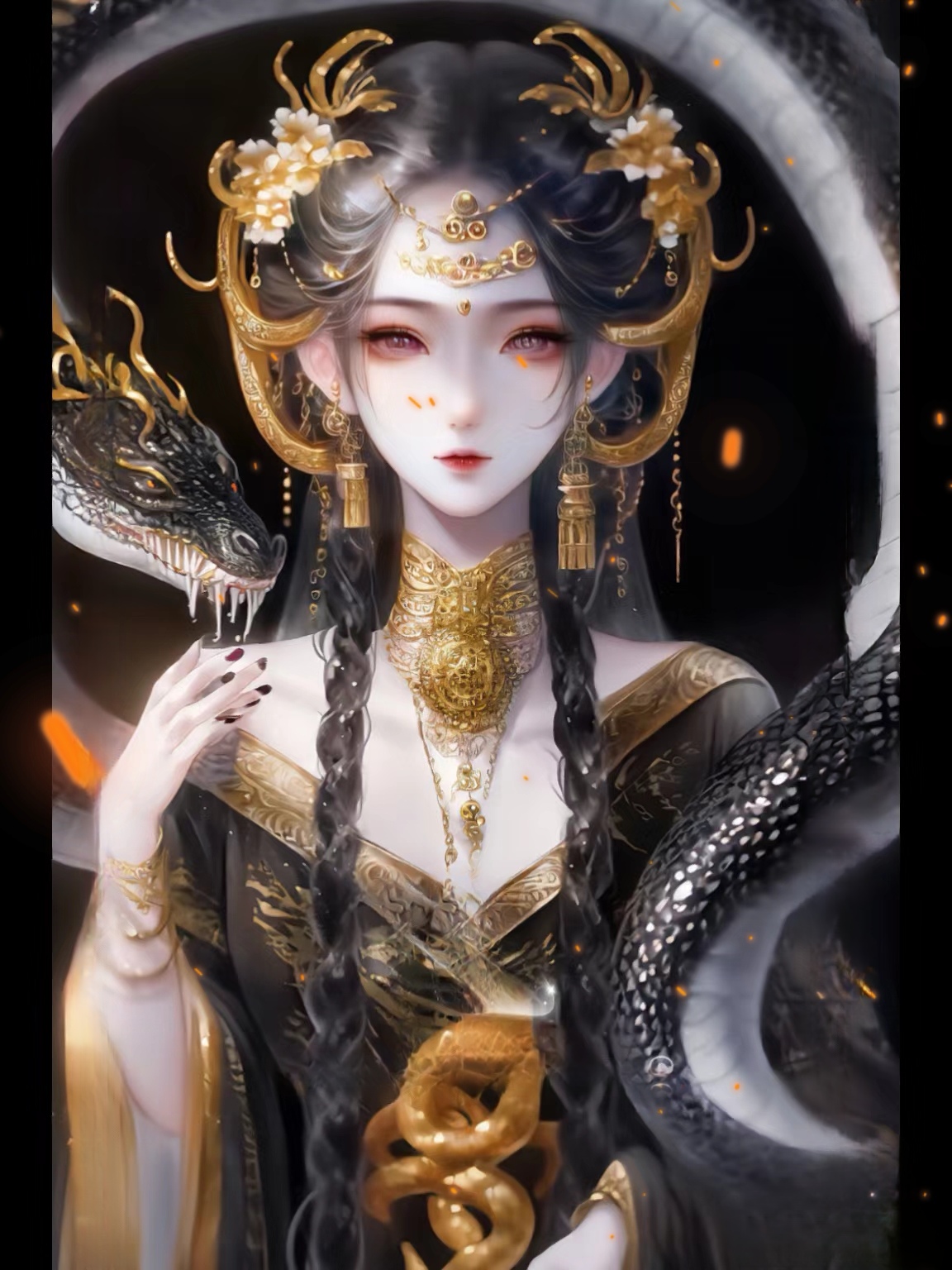 《山海经》上古传说中的灵蛇
