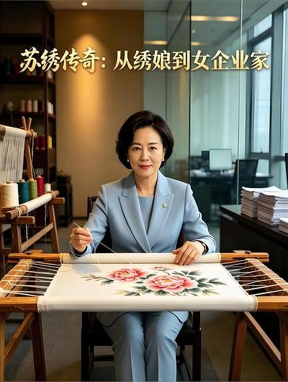 苏绣传奇：从绣娘到女企业家