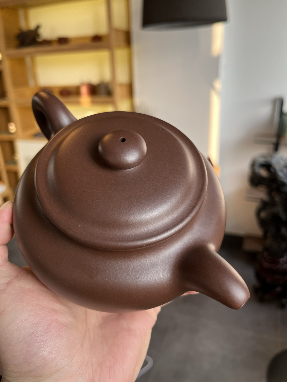 张一成作品 此壶为传统经典大亨仿古式