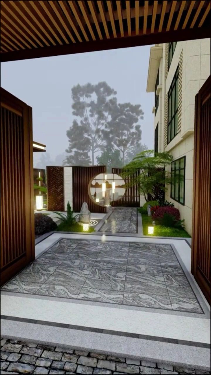 新中式私家花园设计案例分享,直呼喜欢