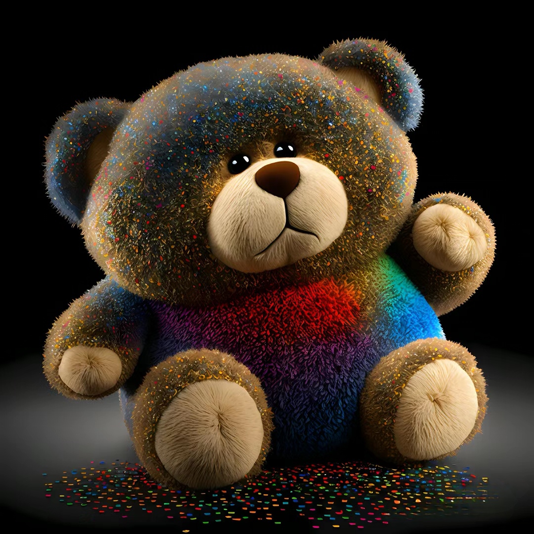 ai画萌宠「19」可爱小熊·3