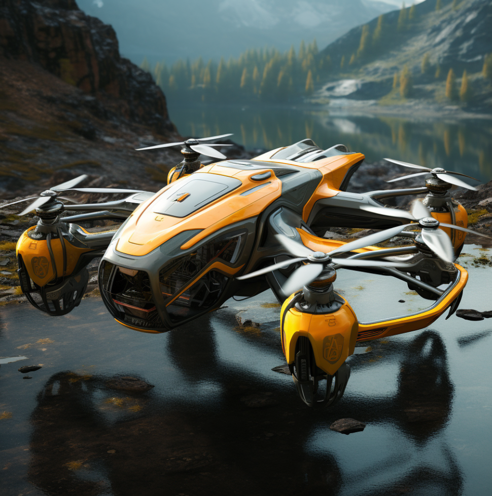 未来无人机概念机