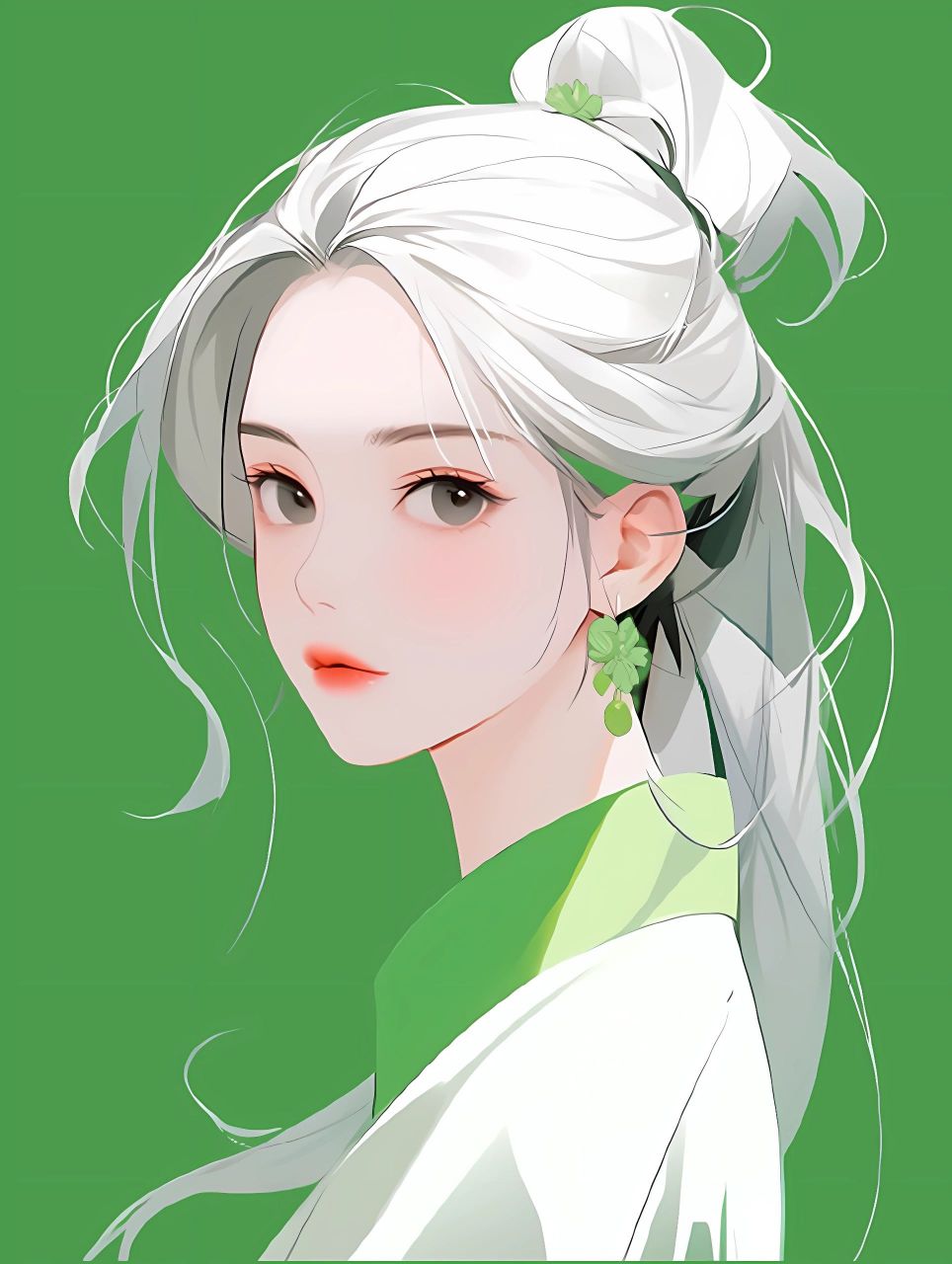 绿色系头像:用时间和心看人,而不是用眼睛.心存温柔,必有诗和远方.