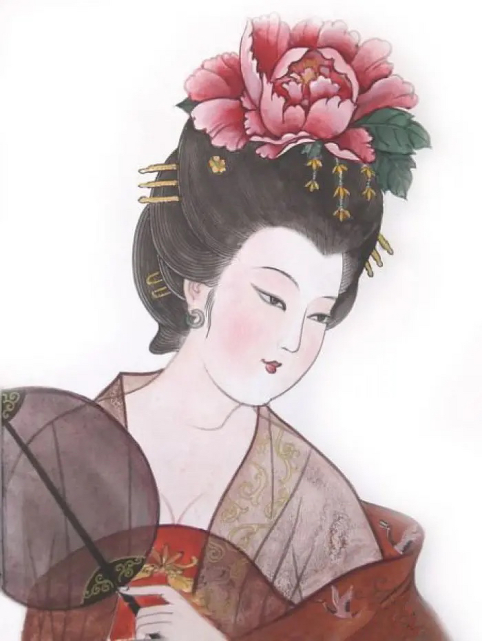 "杨贵妃委屈地说道:"我和陈玄礼将军素无恩怨,为何要置我于死地?"