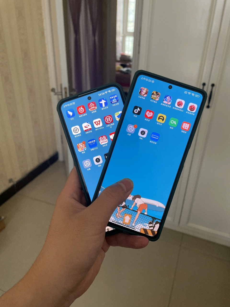 主力机:小米13(12 512gb) 备用机:红米note12turbo(16 1tb)  小米13