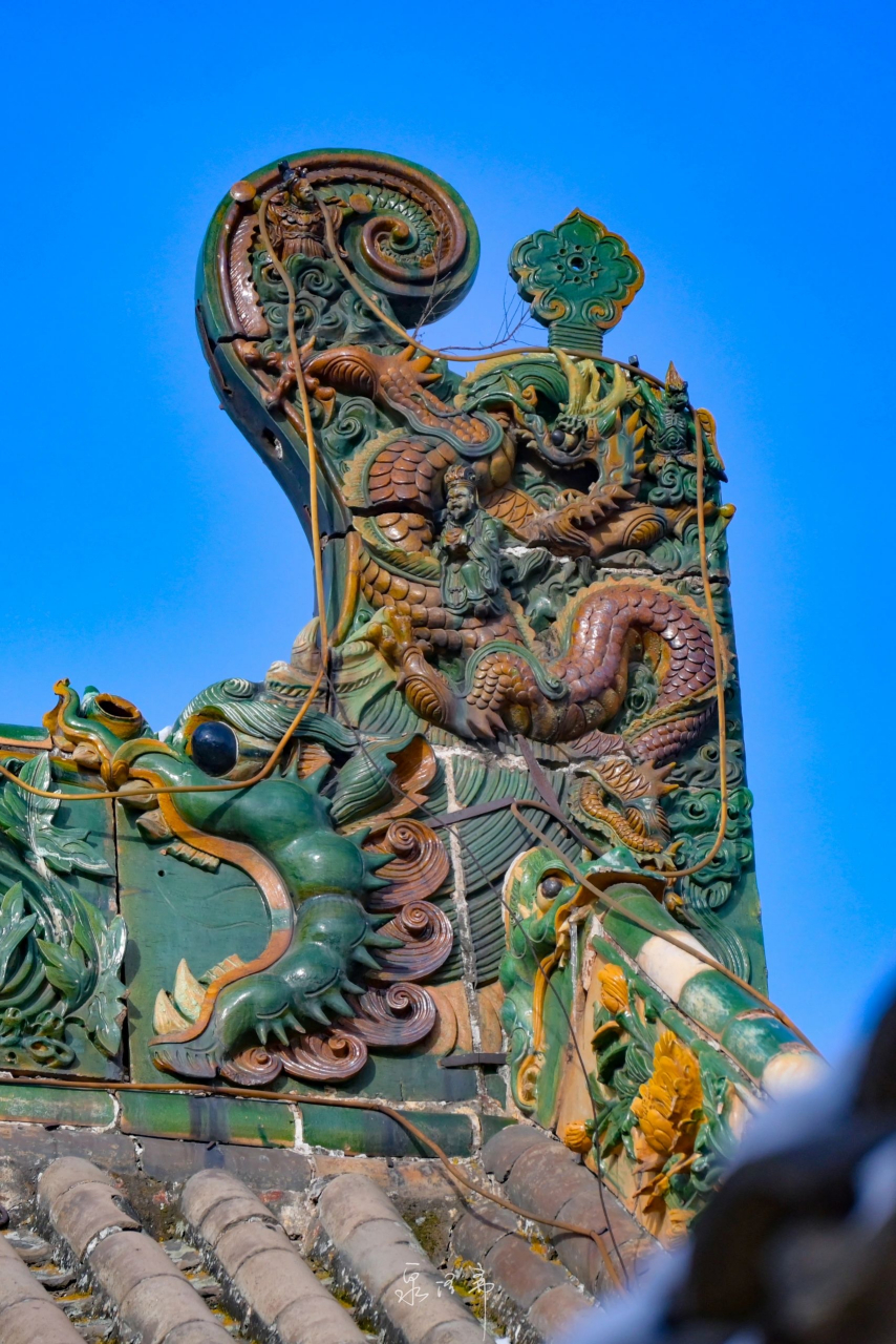 晋地古建琉璃大赏 分别来自于: 晋城市泽州县府城玉皇庙; 临汾市襄汾