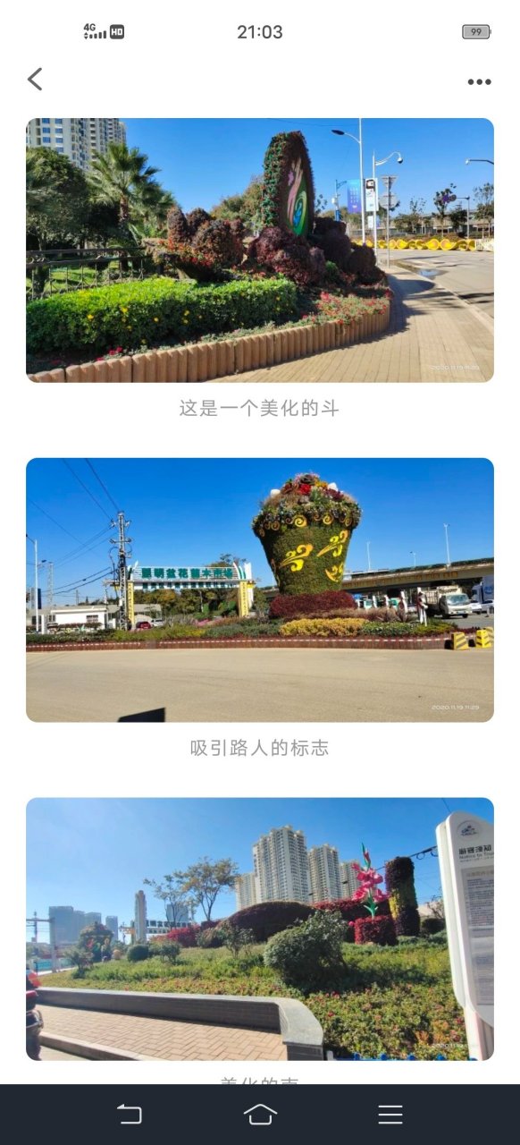 萬象大會# 我2020年11月18入住百家號,第一次發文昆明斗南花卉小鎮