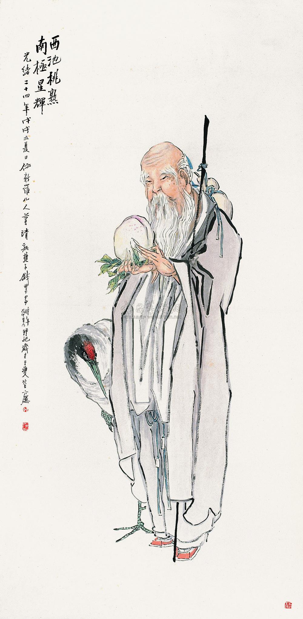 神话人物之南极仙翁