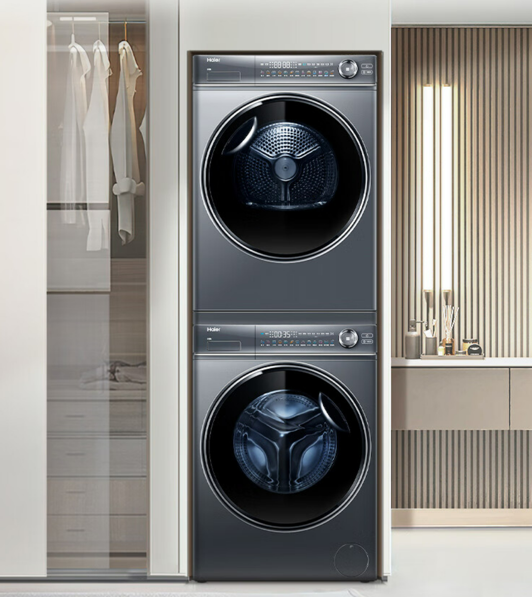 海尔新款纤美376洗烘套装怎么样?洗烘套装推荐
