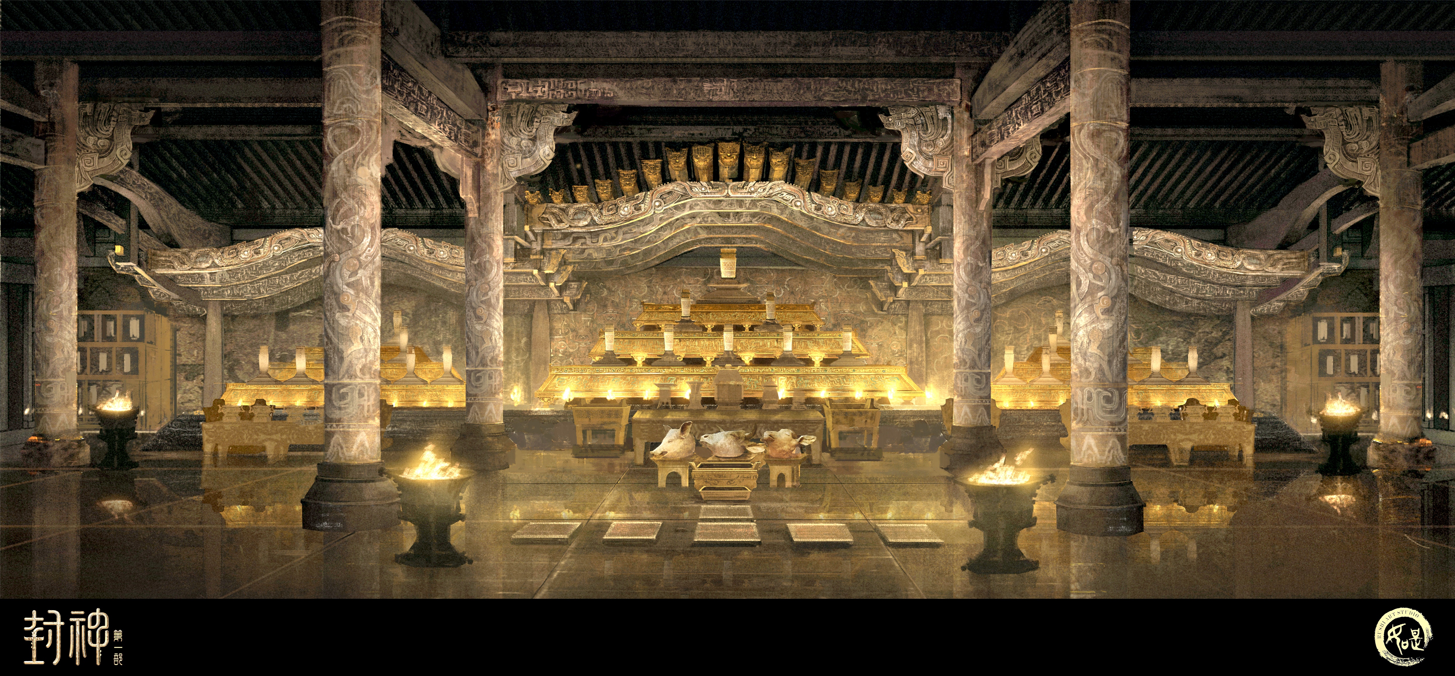 电影《封神第一部》场景与道具设计欣赏