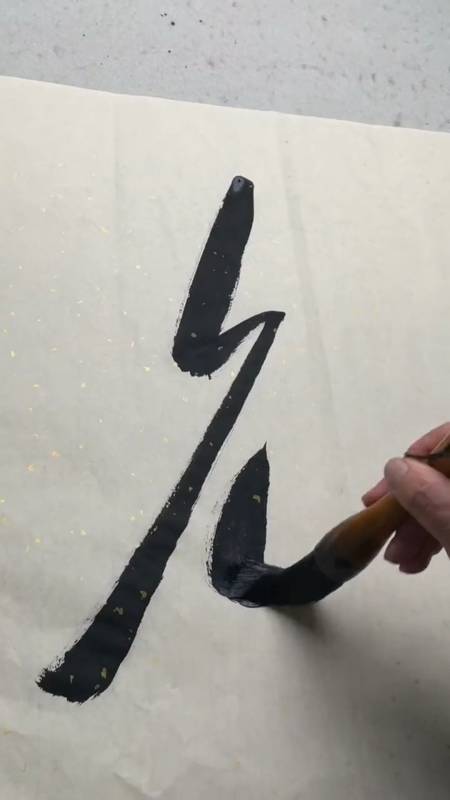 毛体书法作品欣赏,光明在前-度小视