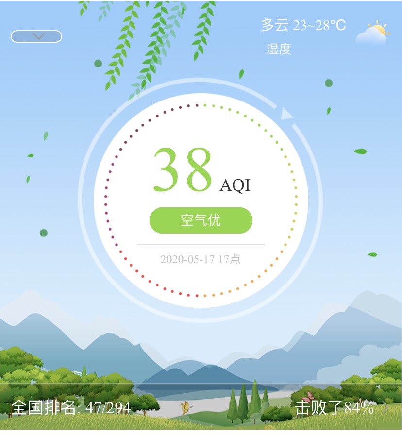 浙江金華5月18日起未來五天天氣預報