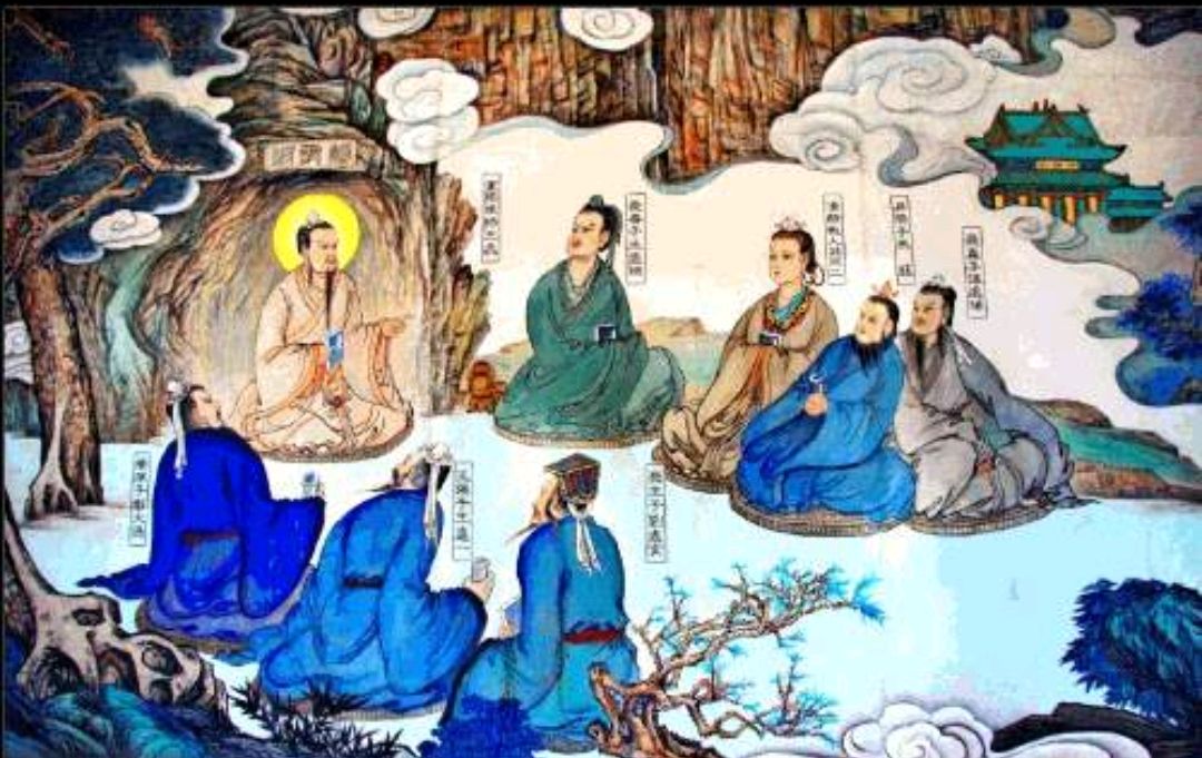 道教人物之南北五祖,三茅真君,北七真