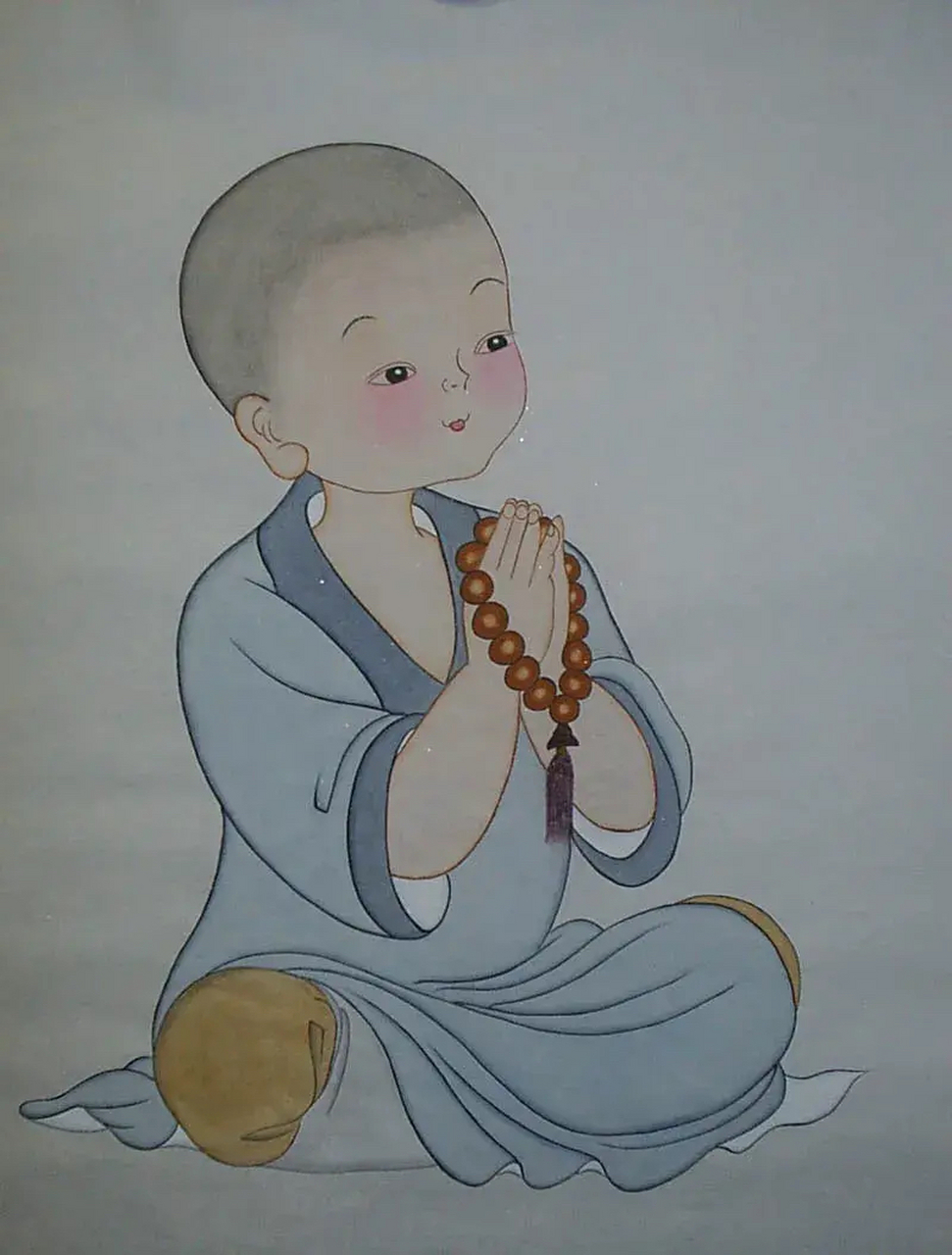 和尚超度画-和尚物理超度图片