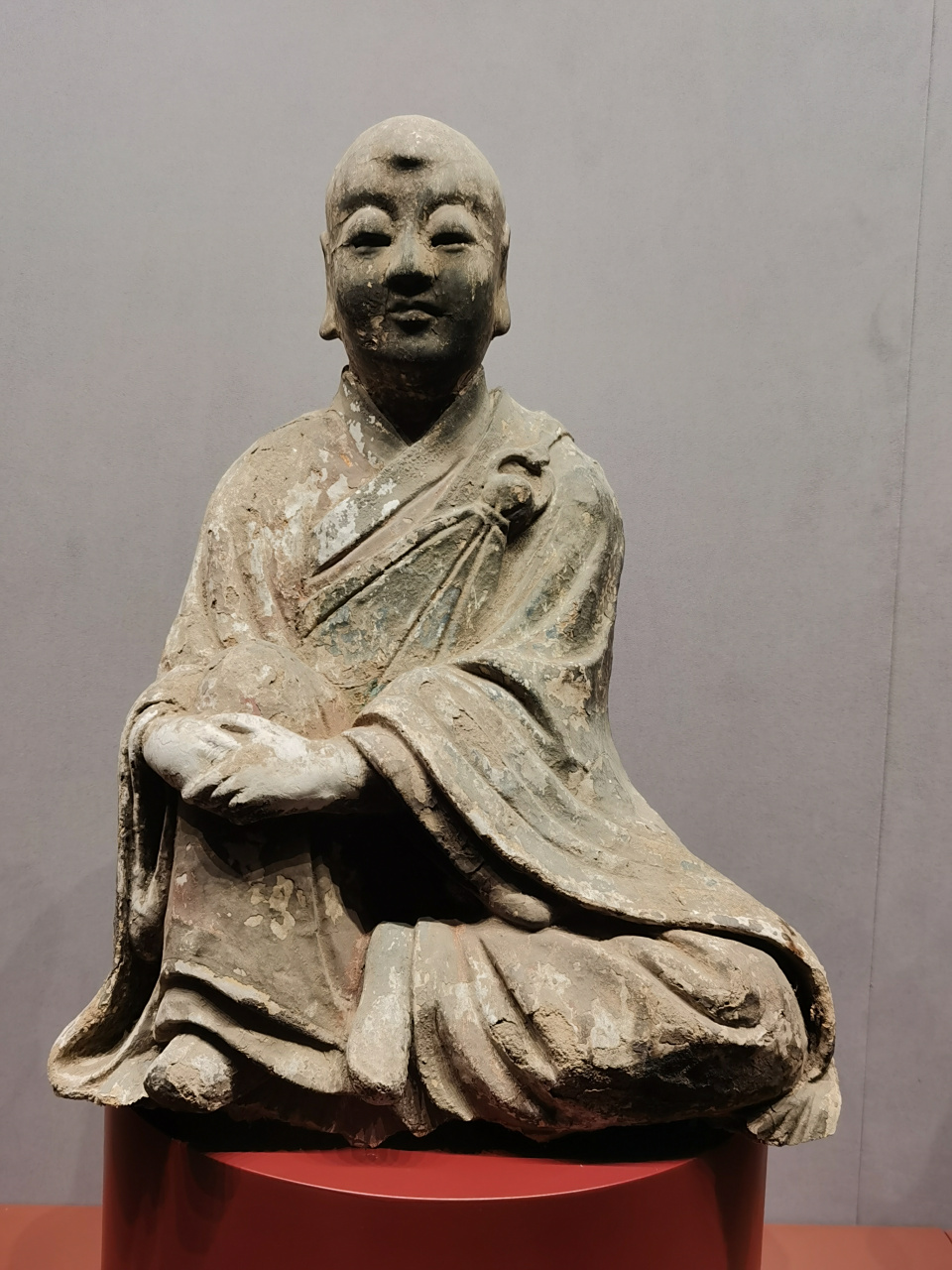 这是一组山西出土的明代泥塑.  高手在民间,好东西民间也有不少.