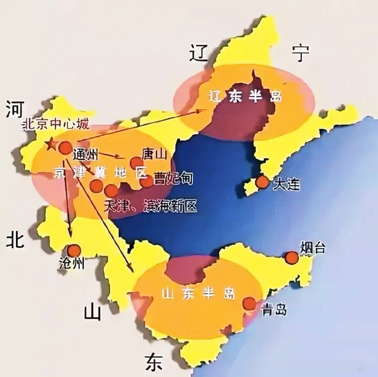 环渤海地区是全国最宜居的地区  该地区工农业基础好,教育发达,医疗