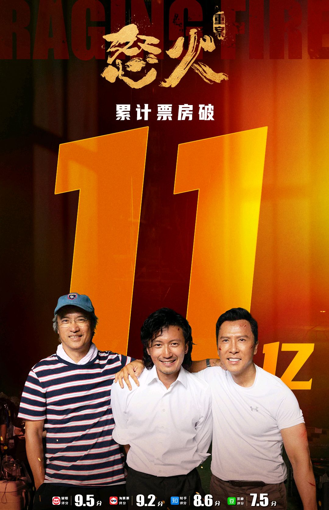 谢霆锋《怒火·重案》票房破11亿四大隐藏剧情大揭秘