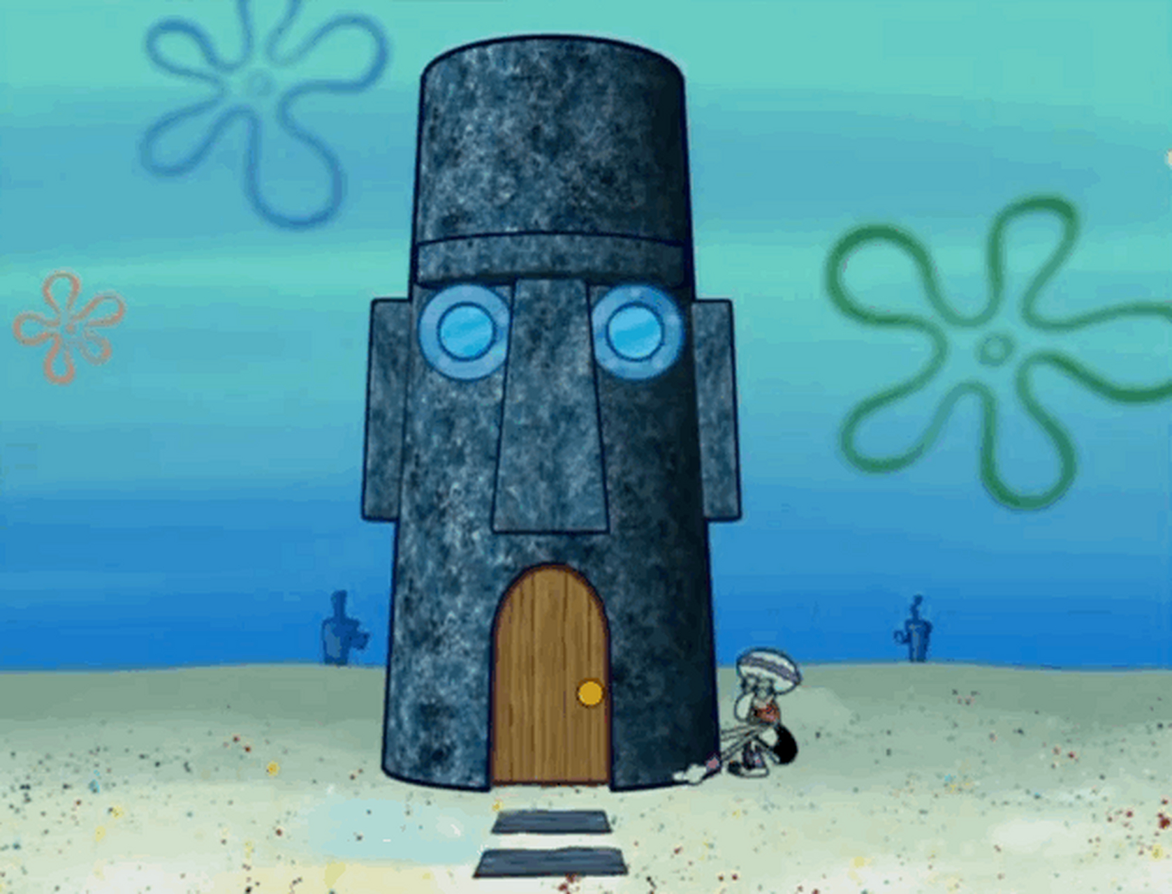 章鱼哥:你俩不走我就带着房子走![笑哭][笑哭]