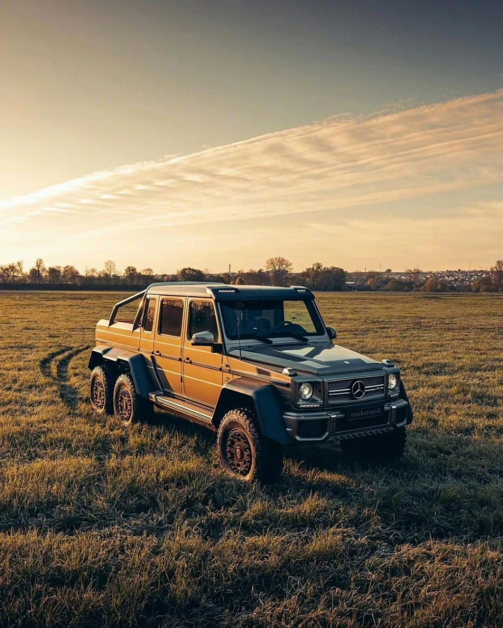 奔驰g63 amg 6x6豪华皮卡#皮卡车