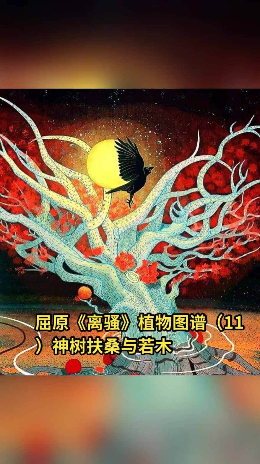 屈原《离骚》植物图谱(11)扶桑与若木