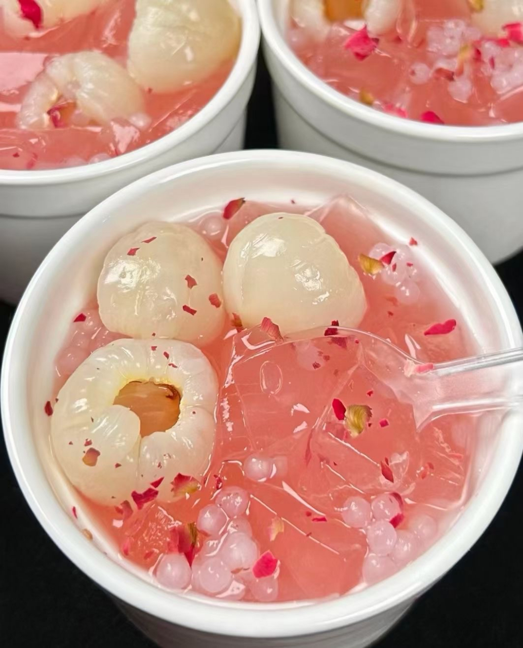 玫瑰荔枝冰粉来啦[色] 67解决炎炎夏日[得意]