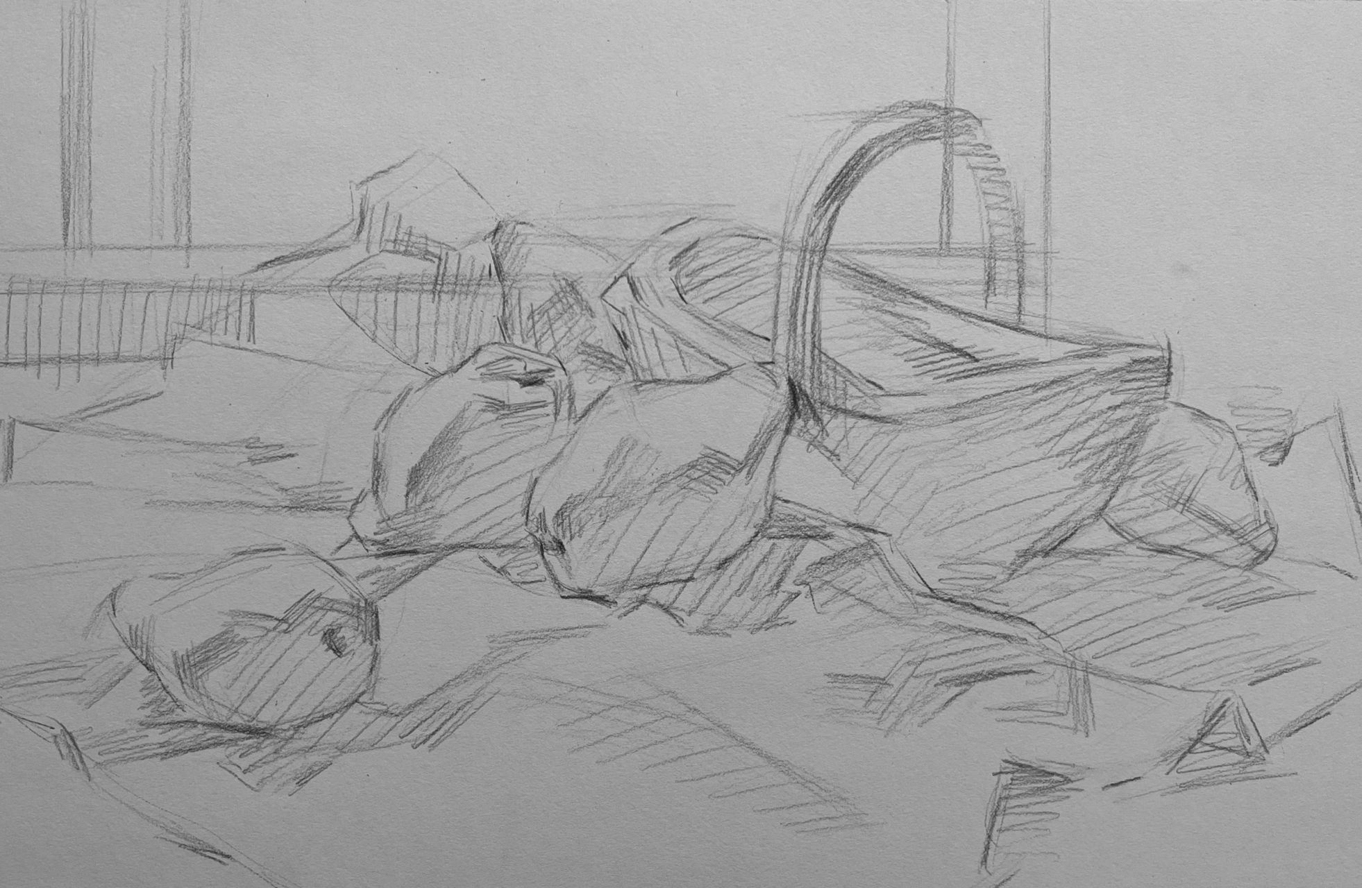 素描静物详细作画步骤分享,这样的光影素描你喜欢吗?