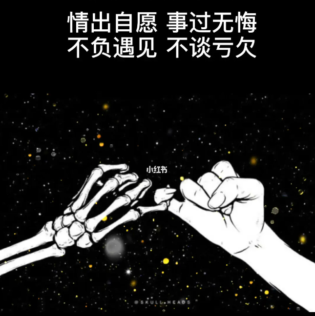 情出自愿,事过无悔,不负遇见,不谈亏欠