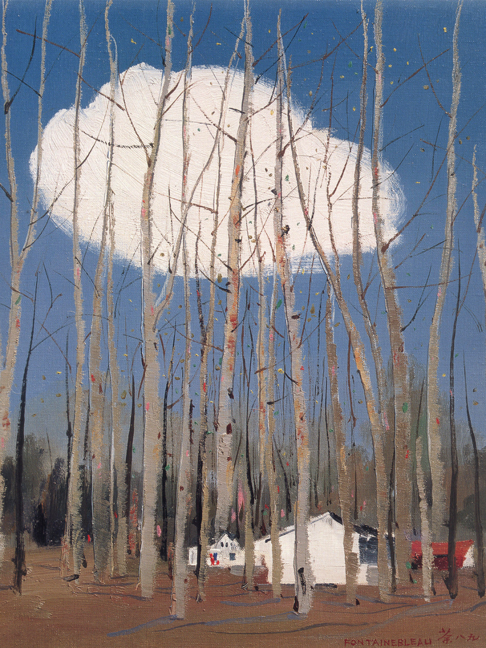 艺术美学——吴冠中油画作品欣赏!