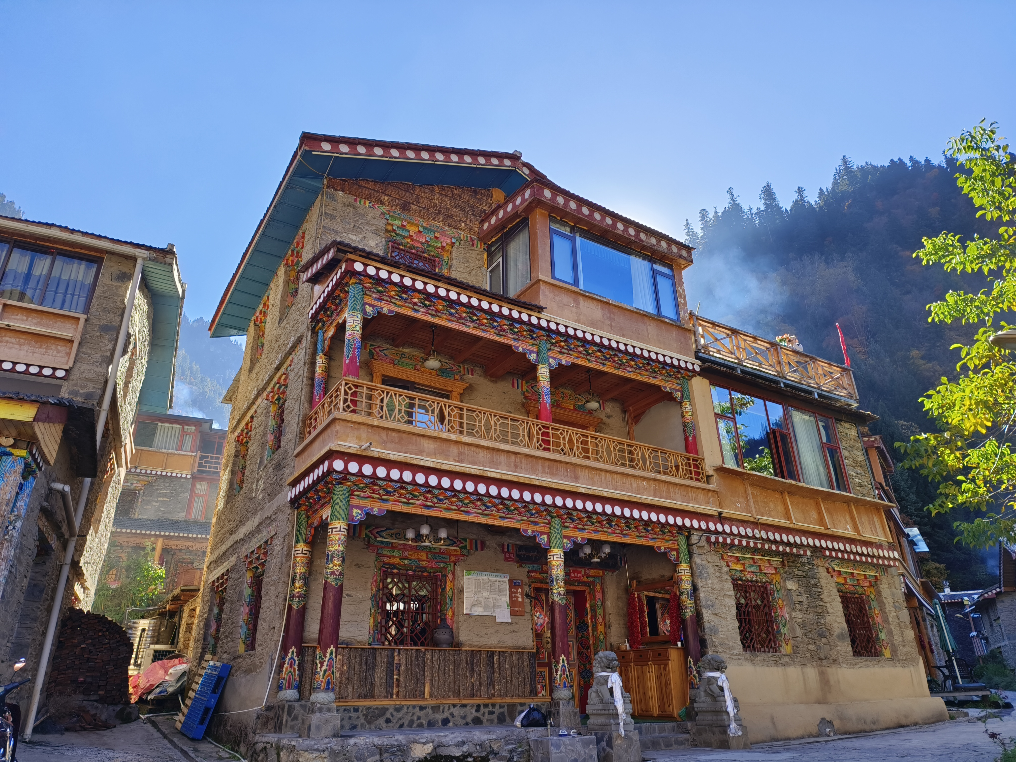 黑水县羊茸哈德藏寨,果然是神仙居住的地方,漂亮