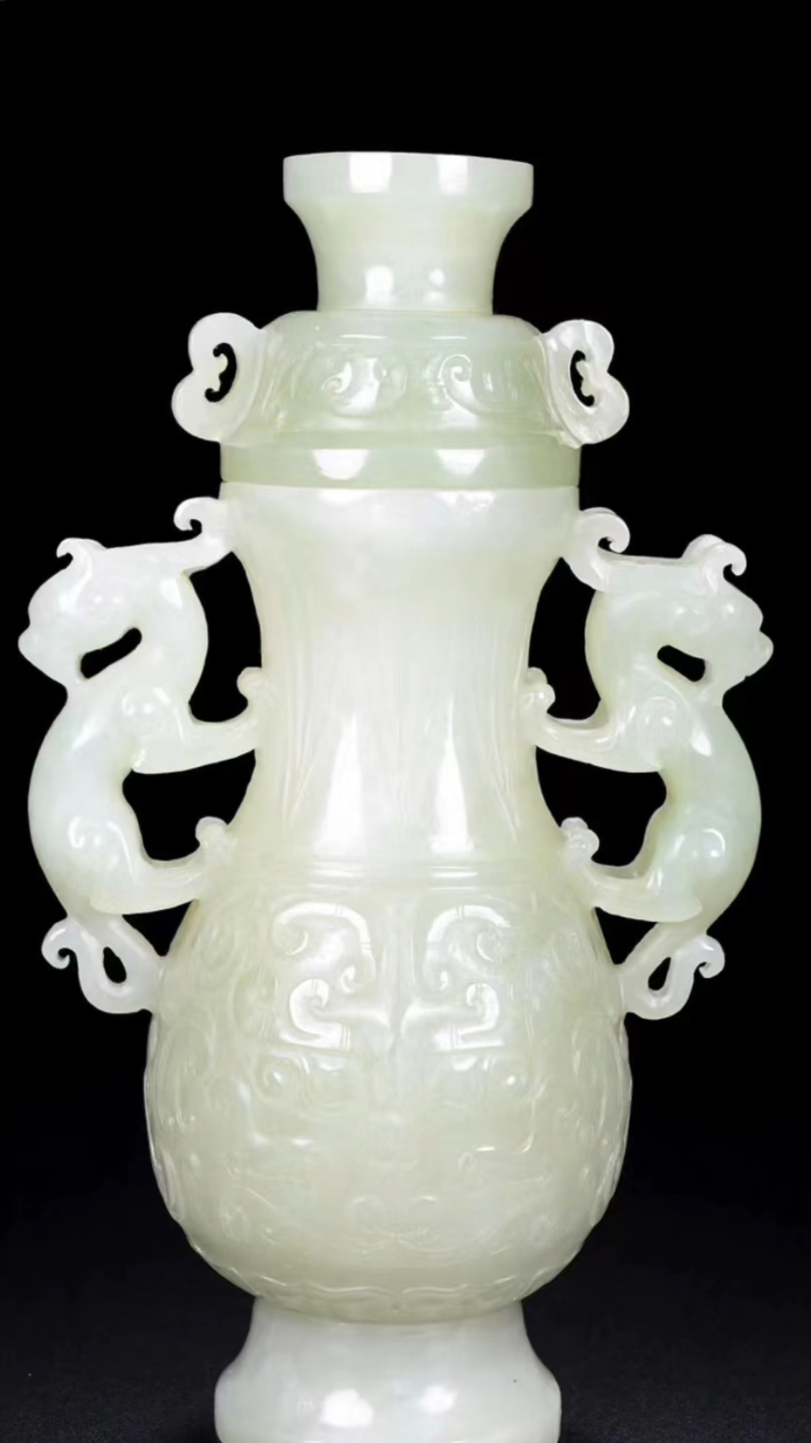 古玉老玉战汉和田玉玉瓶