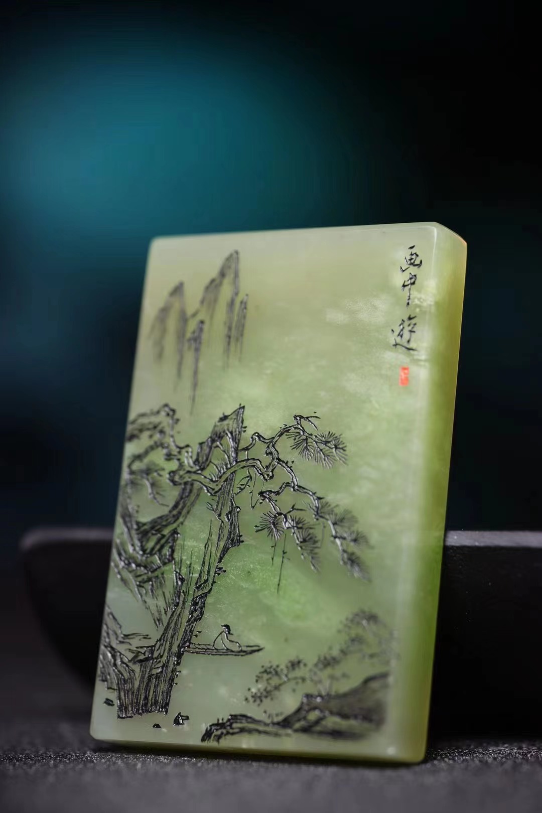 和田玉阴雕牌子