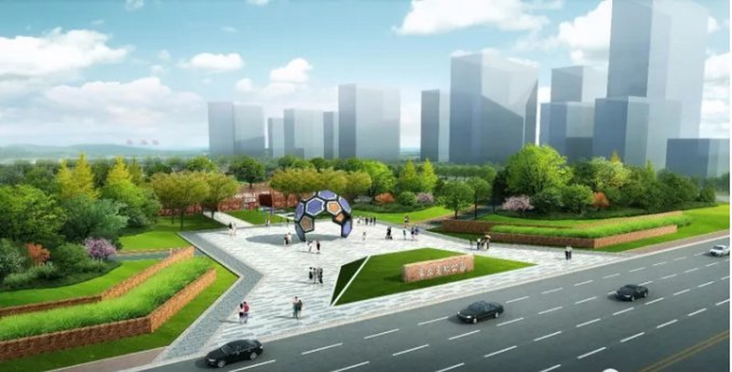 【盘龙城卓尔足球主题公园何时开工建设】目前北边一部分已建成了卓尔