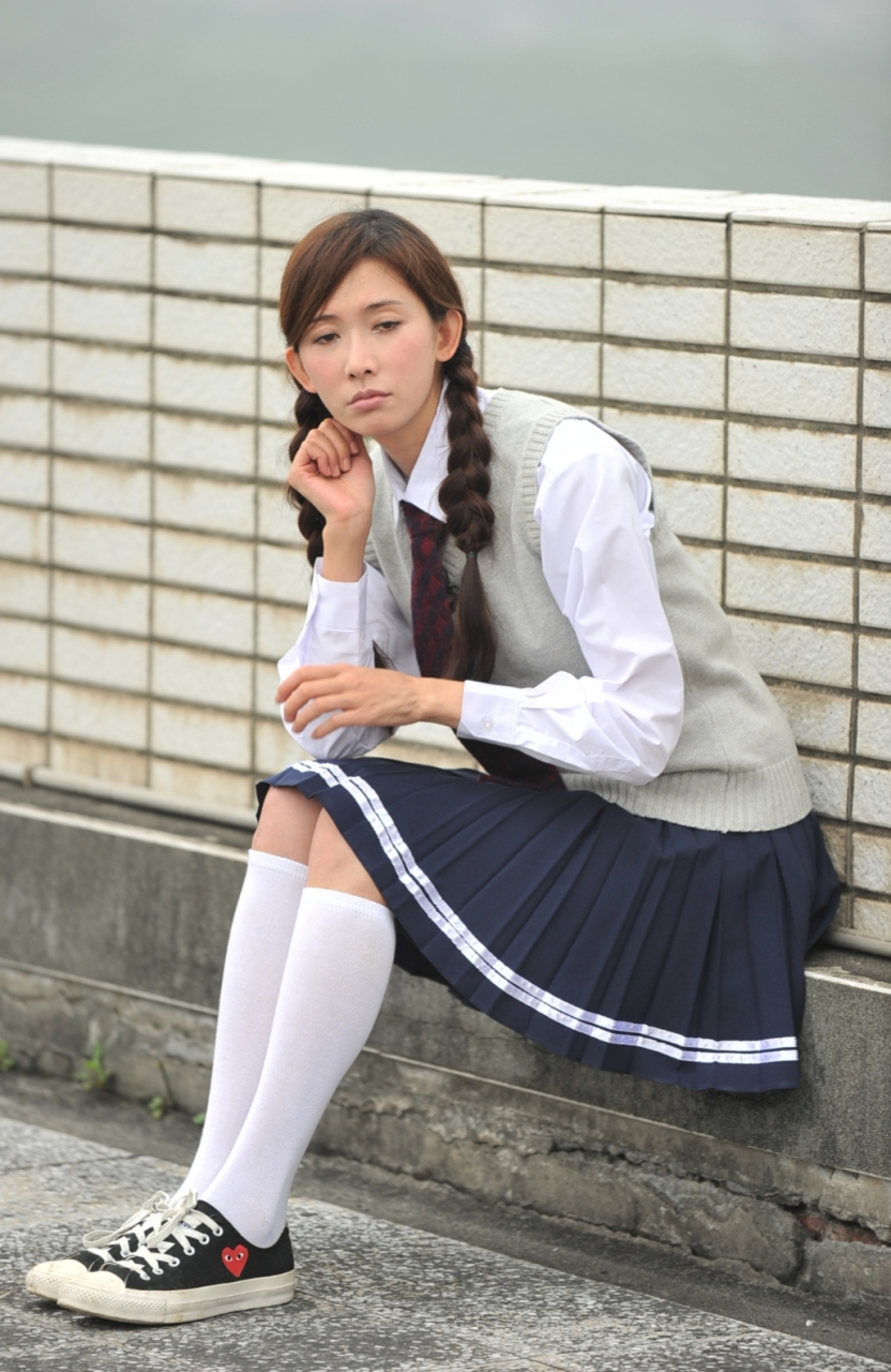 林志玲# 现居日本的女神一身学生装买萌,女神曾说她的生活永远都是