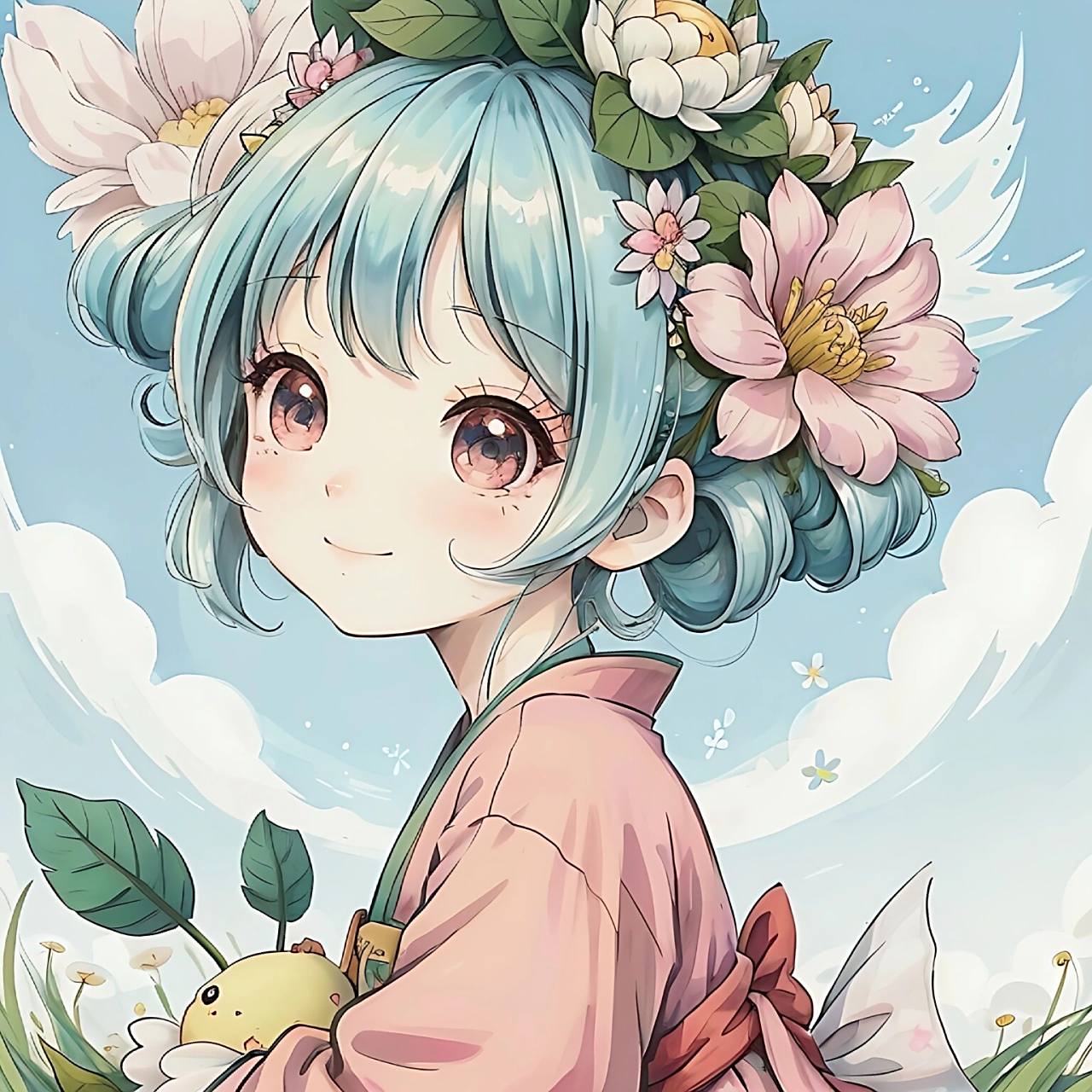 系头像:当一个人使劲踮起脚尖靠近太阳的时候,全世界都挡不住她的阳光