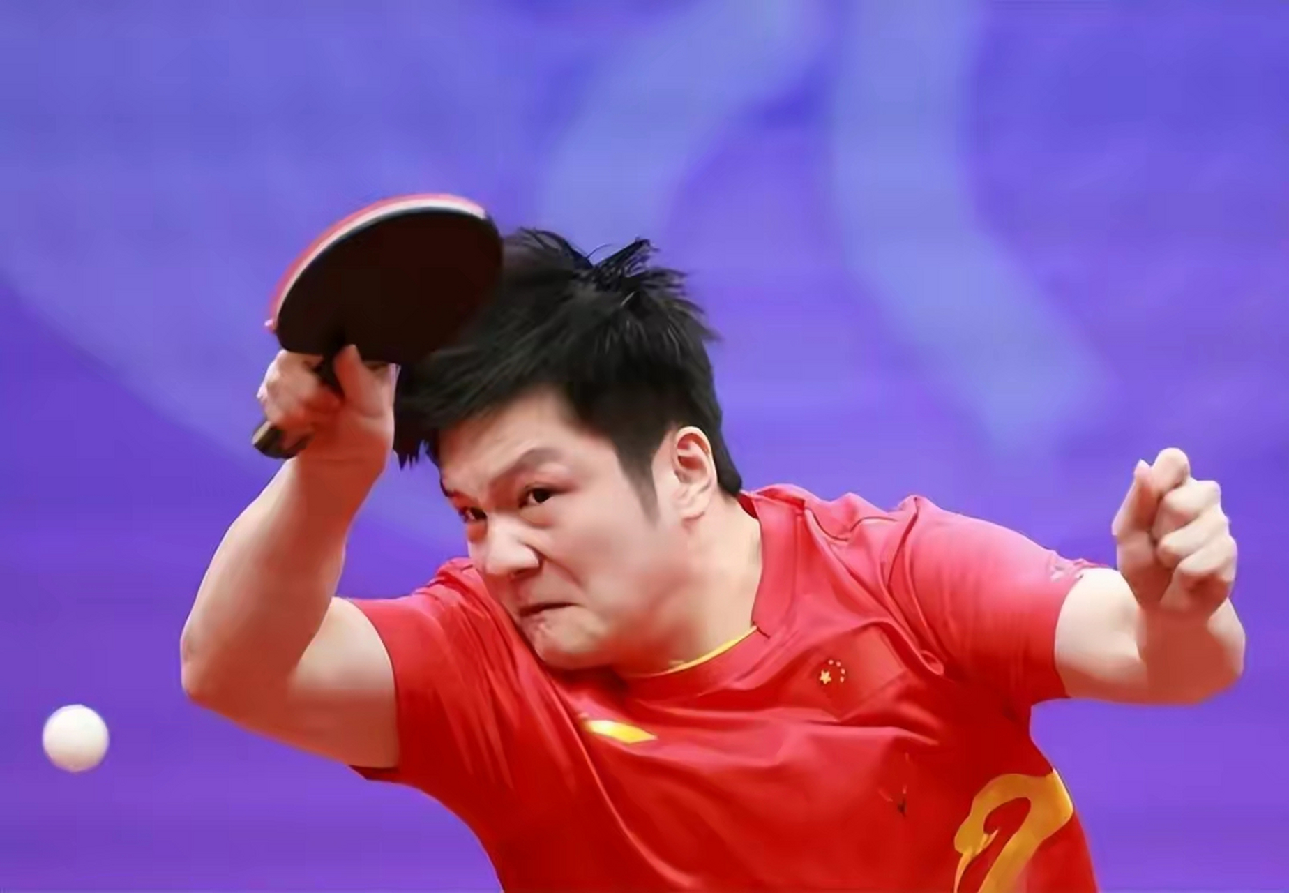 樊振东3:0横扫韩国队选手安宰贤 在杭州亚运会乒乓球男团决赛第丁场