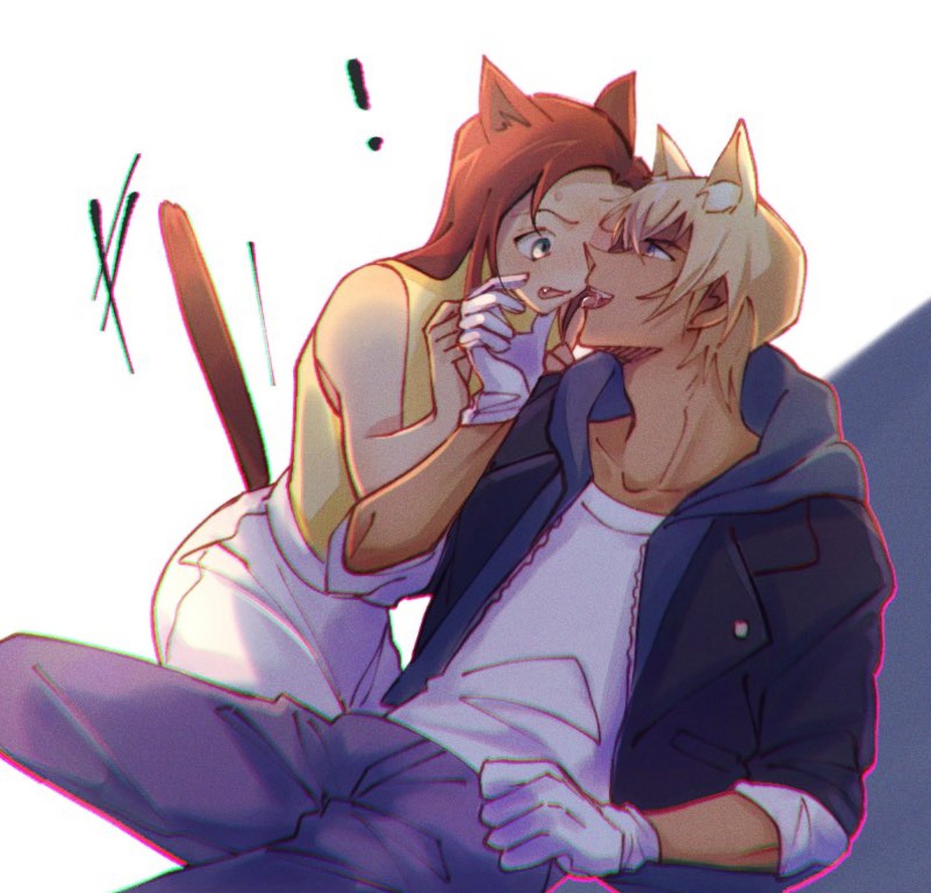 安室透和小梓#名侦探柯南