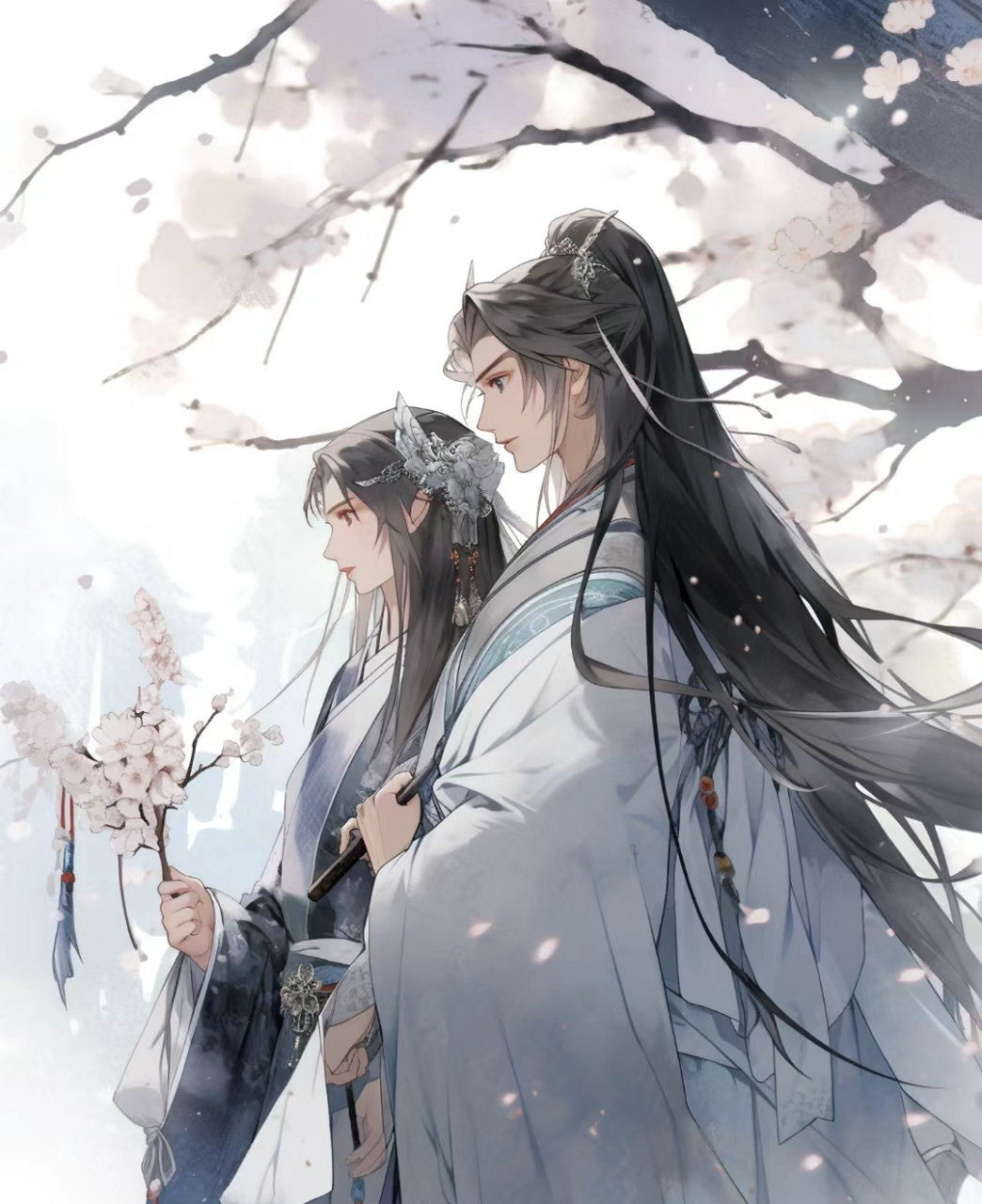 古风情侣图:执子之手,与子偕老