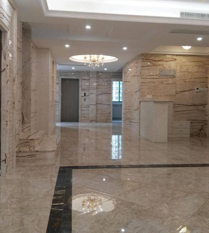 婚姻里的装修战争!刘涛家全屋大理石引争议,朋友质疑家的温馨