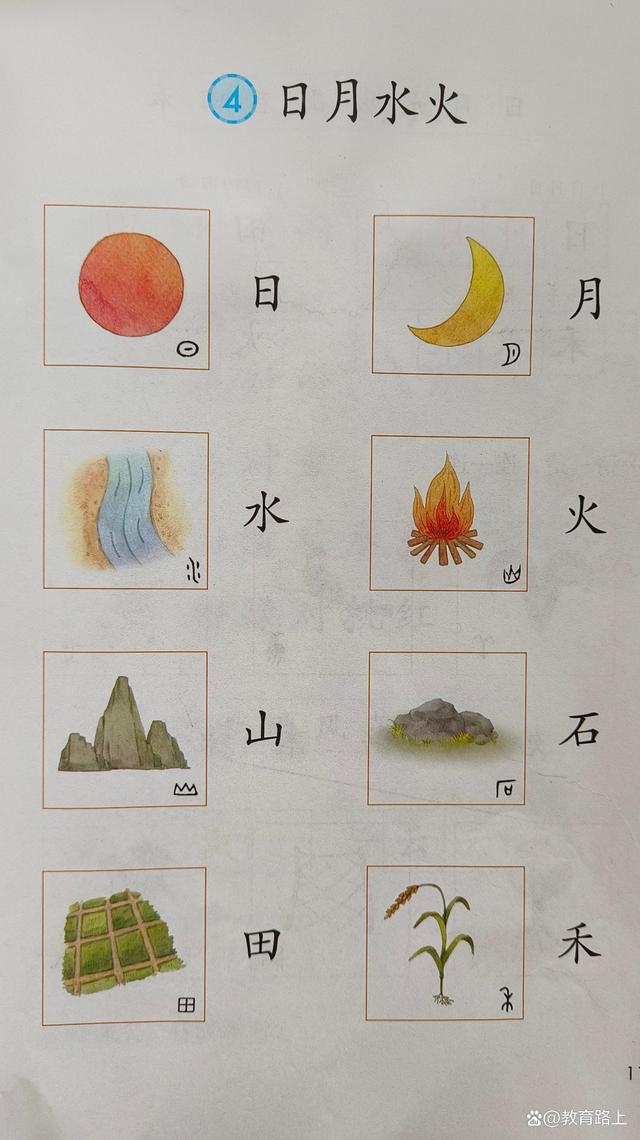 一年级象形字大全图片