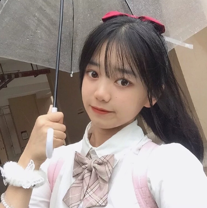 可爱女生真人高清头像