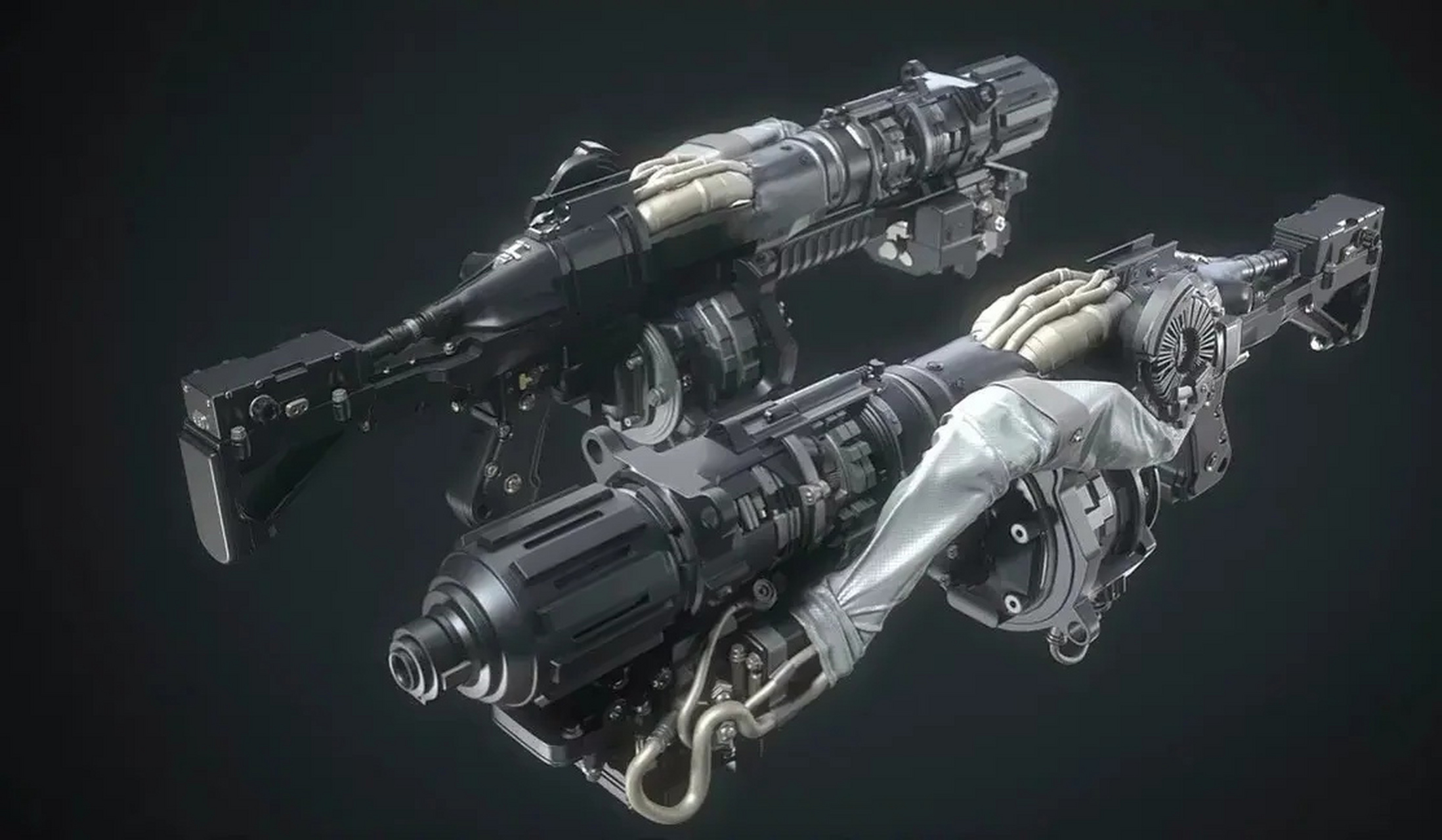 一组科幻作品中的武器设定欣赏,形形色色也无法拜摆脱现实的影子.