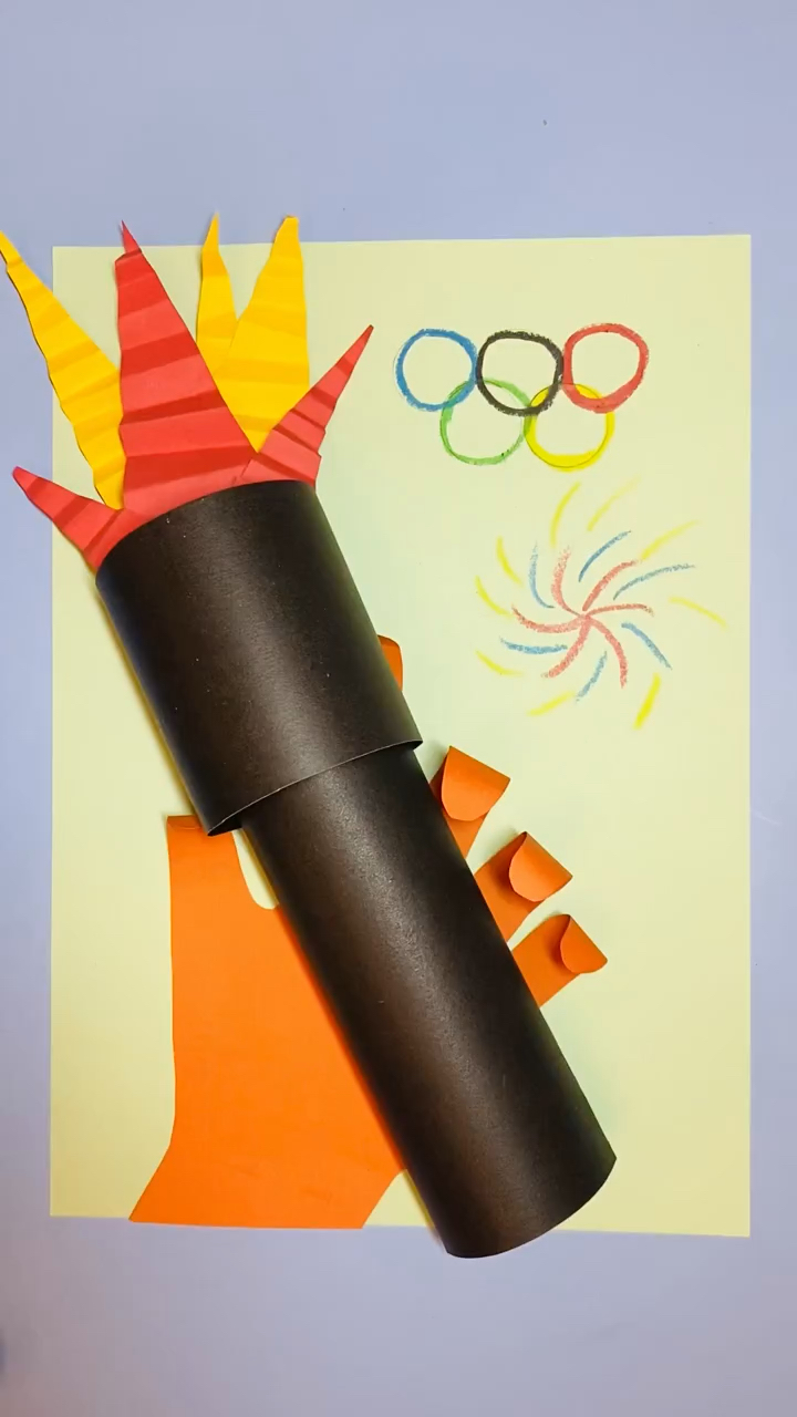 奥运会手工火炬图片