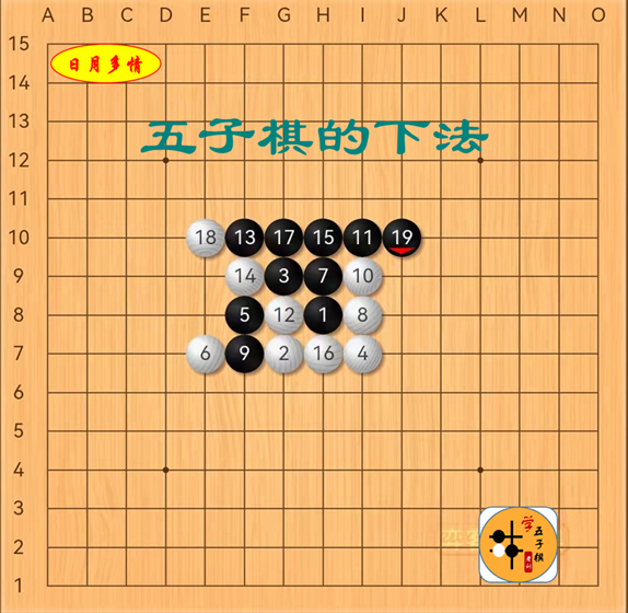 五子棋套路大全技巧图片